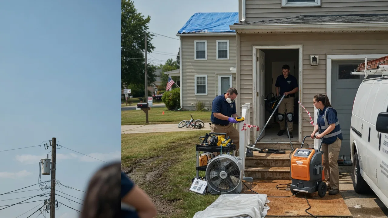 Water Damage Repair in Chester, PA near me